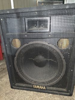 Yamaha Speaker Sv15 $40