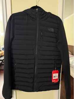 Brand New The North Face Hybrid Hooded Jacket - Small - Black