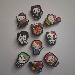 Hello Kitty Horror Movie Croc Charms 