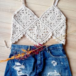 Boho Crochet Top