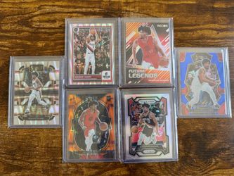 Shaedon Sharpe Card Lot of 6 - Rookie, Insert,Tectonics