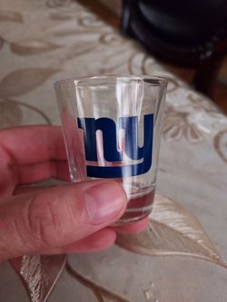 New York Giants shot glass