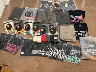 Chrome heart,Bape,hellstar,Essentials,Cologne, perfume etc.