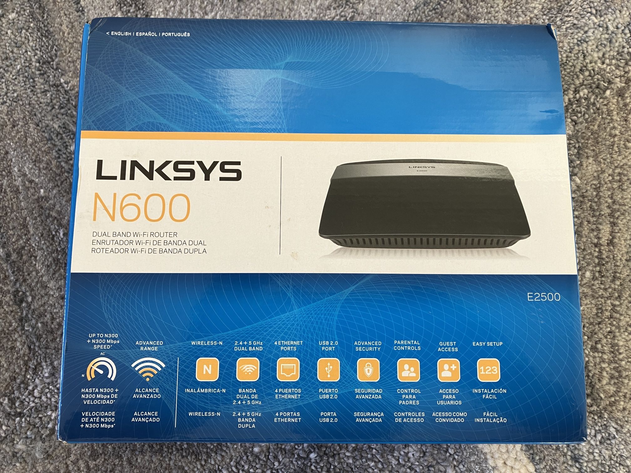 Belkin Linksys Dual Band WiFi Router E2500