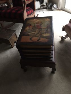 Book End Side Table