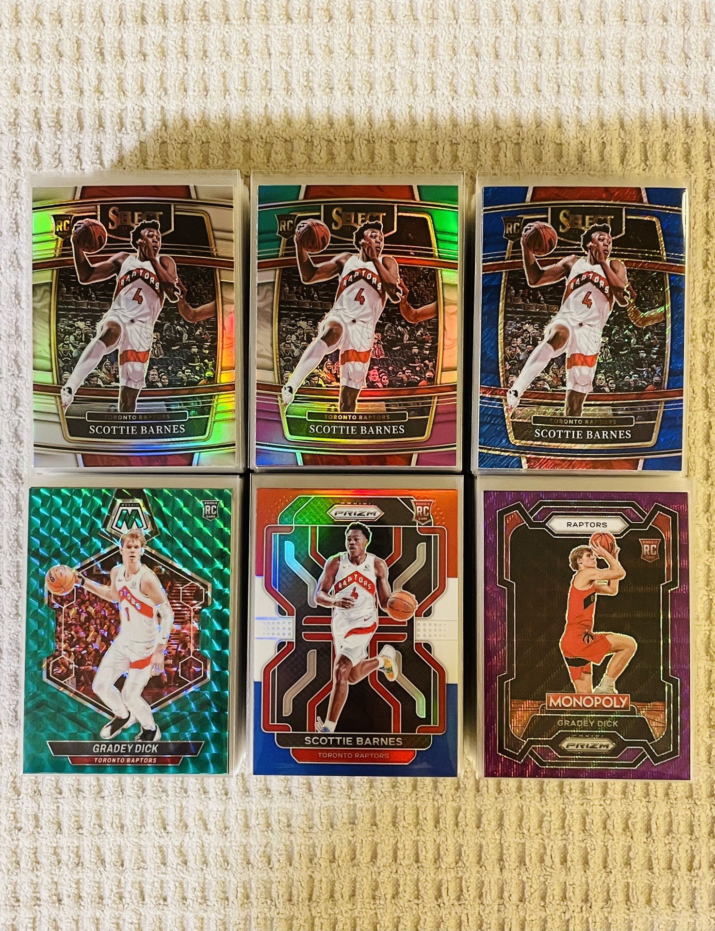 Toronto Raptors 360 Card Baseball Lot! Rookies, Prizms, Parallels, Autographs, Short Prints, Variations & More!