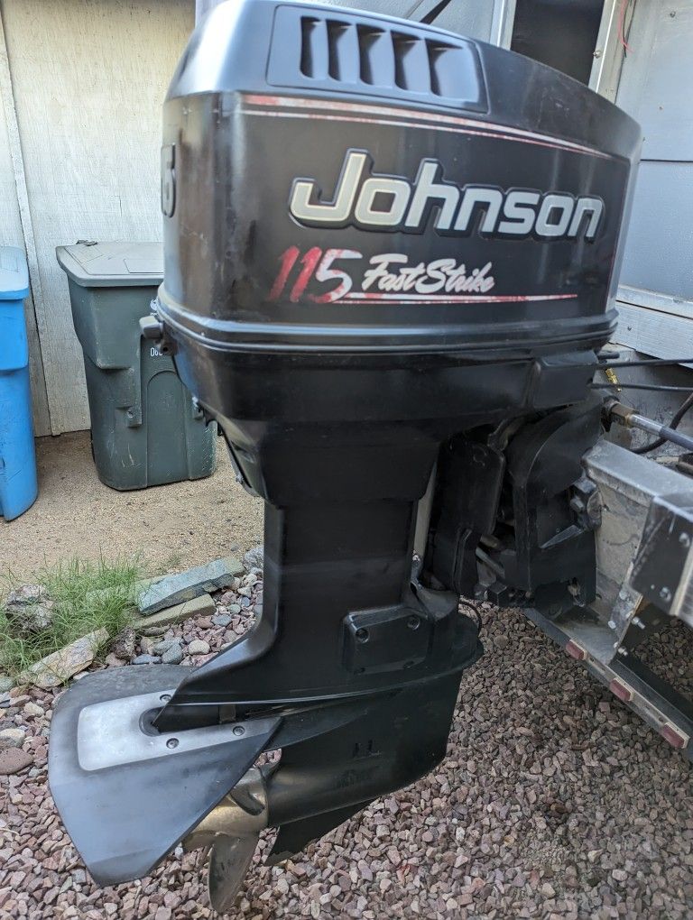 1996 Johnson 115 fast track