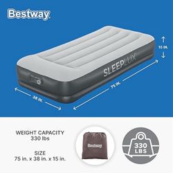 SleepLux Twin Air Mattress