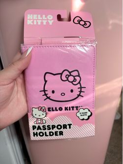 Hello kitty passport holder