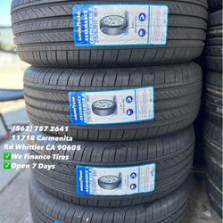 215/60R17 GOODYEAR Set of Tires Installed and Balanced Set de Llantas Nuevas Instaladas y Balanceadas