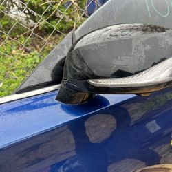 17-21 INFINITI Q60 LEFT LH DRIVER SIDE INTERIOR DOOR VIEW MIRROR WING OEM