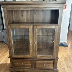 Curio Cabinet Hutch 