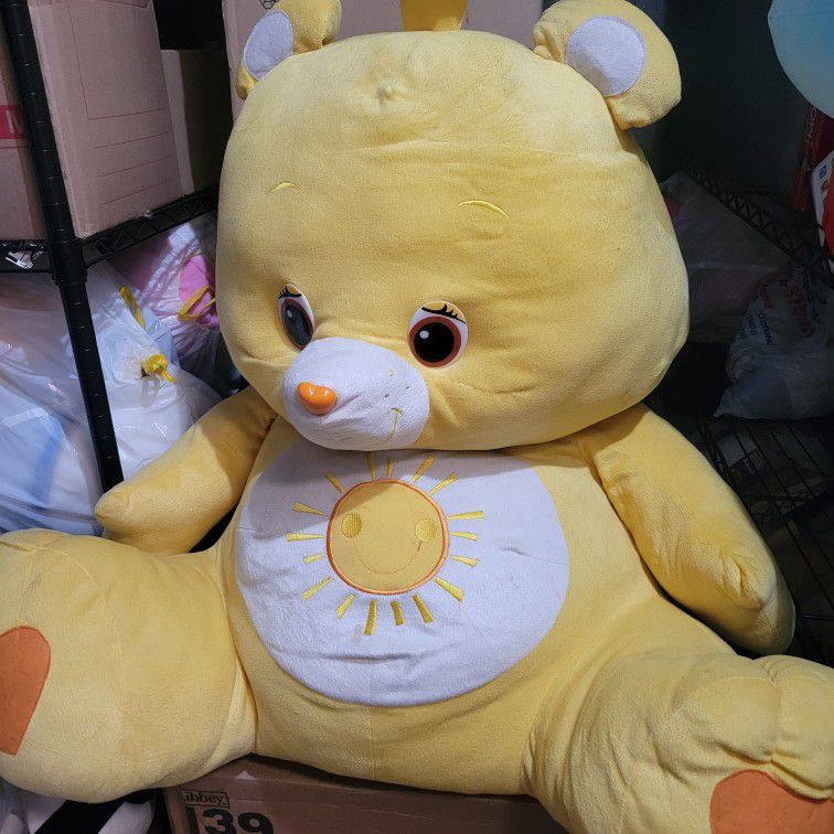 Care Bear Sunshine Bear Giant Plush 
