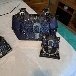 Like New Purse With Matching Wallet