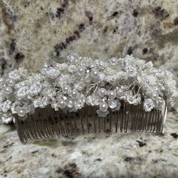 Beaded Hair Comb - New