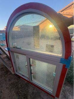 Andersen arch window 46x56 sliding window