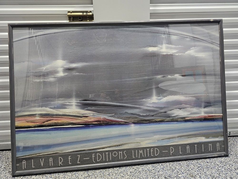 ELBA ALVAREZ SEASCAPE PAINTING