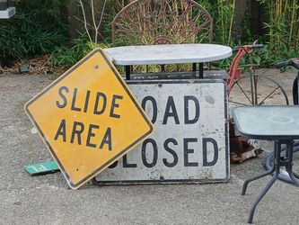 Old Road Signs