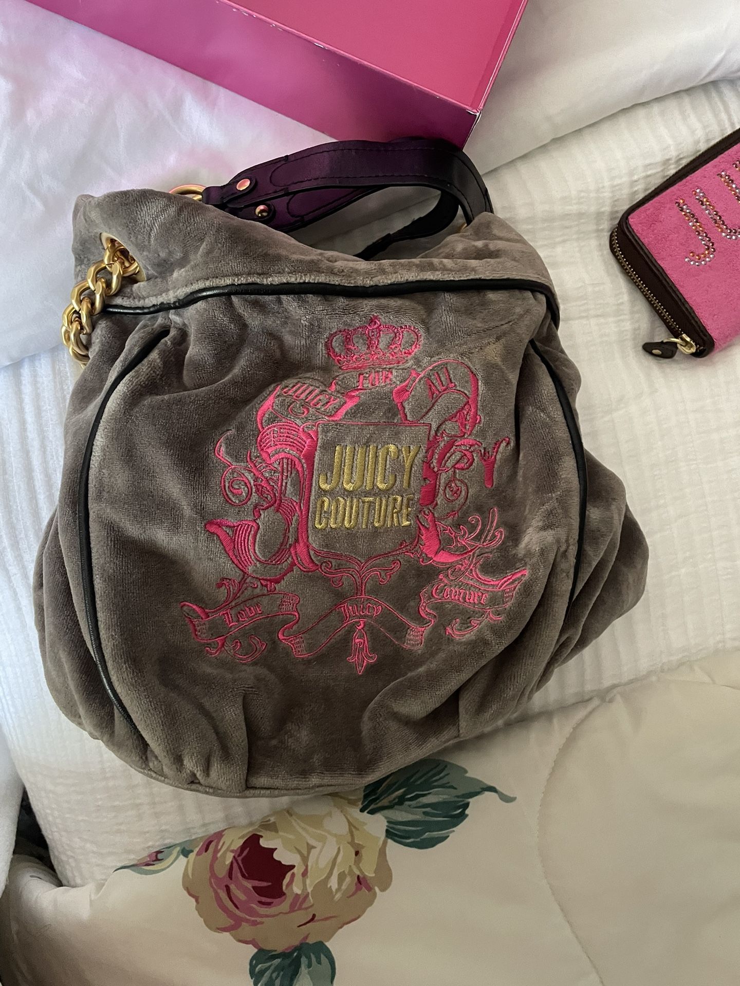 Vintage Juicy Couture Purse And Wallet 