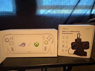 ASUS ROG Ally Xbox Edition Handheld with JSAUX Docking Station
