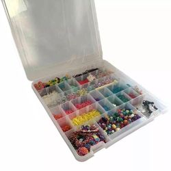 Rainbow Loom Bands & Beads Bracelet Making Kit Tools Charm HUGE Lot LOCAL PICKUP