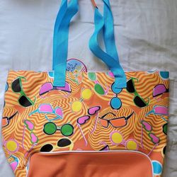 Vibrant Colored Beach Bag $5 (one available)