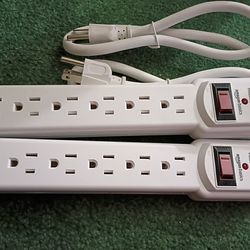 2 New Surge Protectors