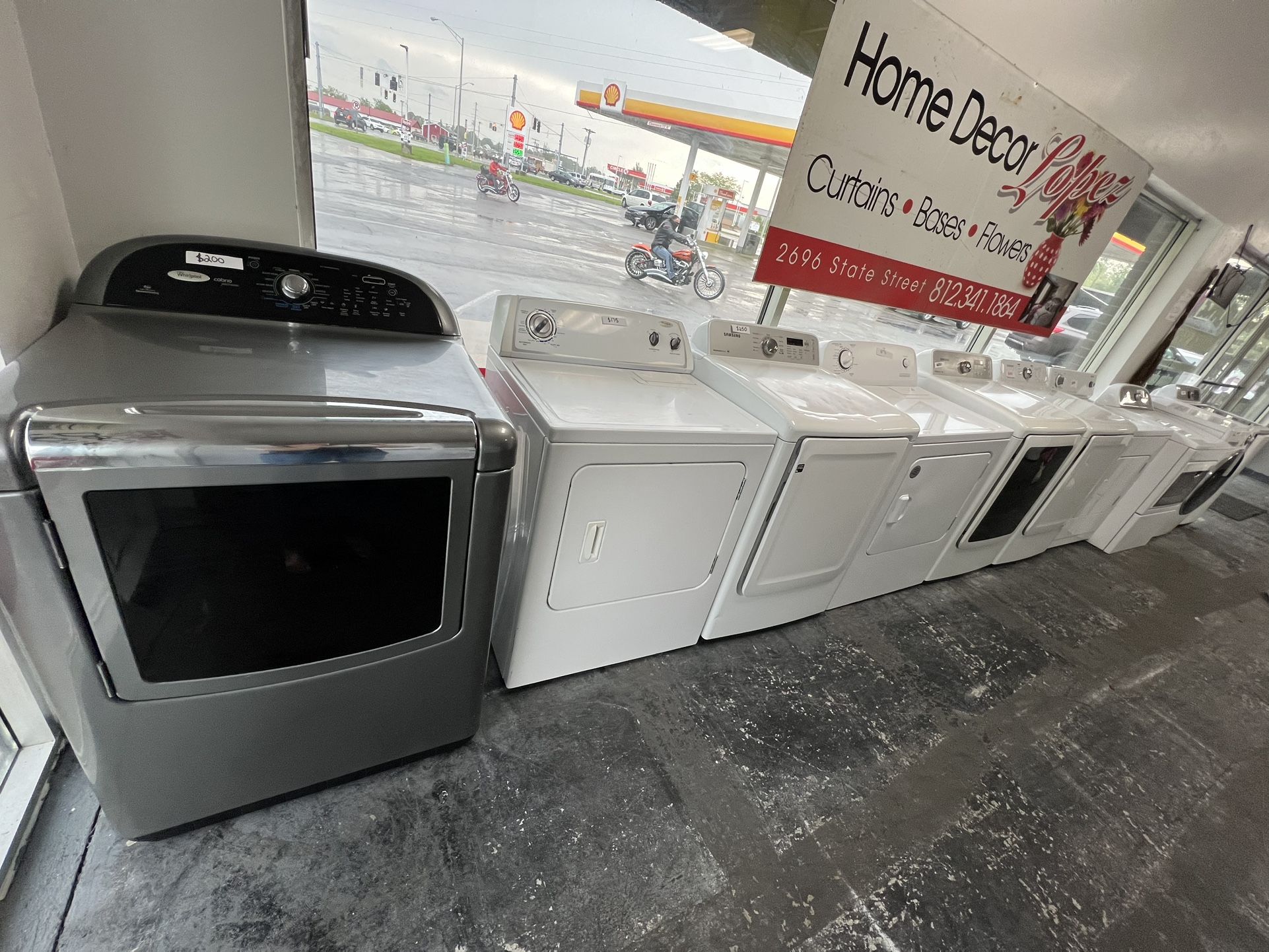 Bunch Of Electric Dryers 