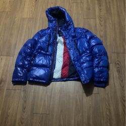 Tommy Hilfiger Puffy Blue Jacket 