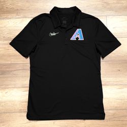 Nike Arizona Diamondbacks MLB Cooperstown Collection Wicking Polo Shirt Adult S