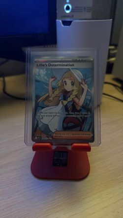 Lillie’s Determination 169/132 Full Art Ultra Rare -Pokemon Mega Evolution