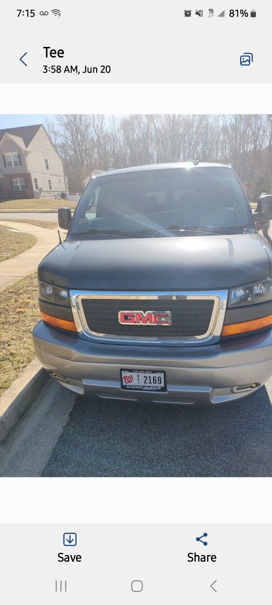 2017 GMC Savana