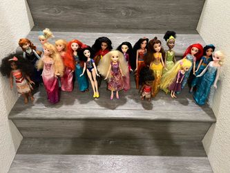 Disney princess girl doll bundle everything for 30$!!