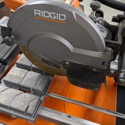 Ridgid Wet Tile Saw