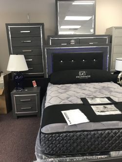 New Ashley Furniture queen bedroom group