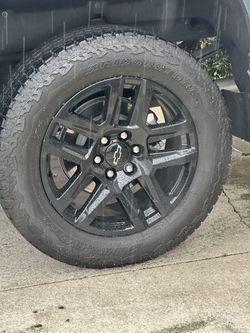 2026 Silverado Trail Boss Wheels. 