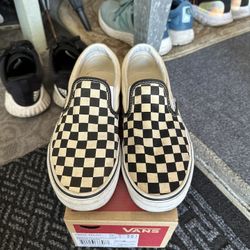 Checkered Vans