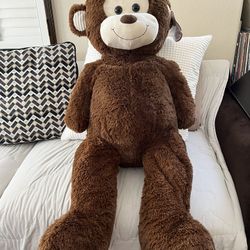 Soft Stuffed Animal - Monkey 44”