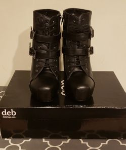 Black boots