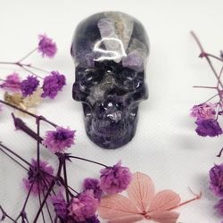Crystal Skull Amethyst (Small) Unique & Rare