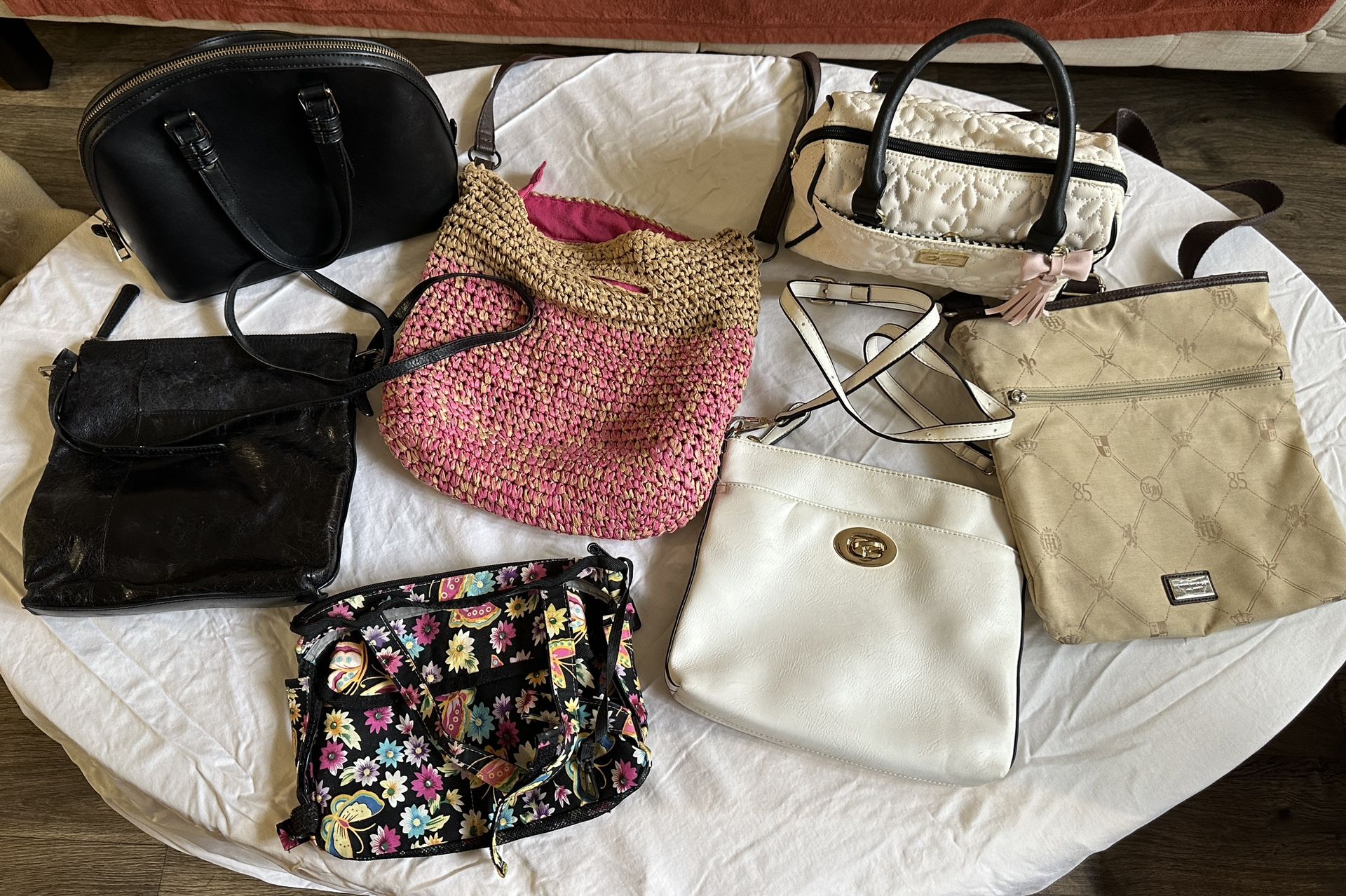 Variety Of 6 handbags
