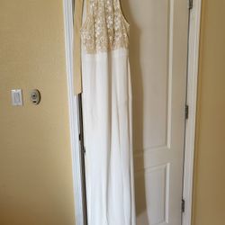 White Long Dress/ Wedding Dress / Women's Dress