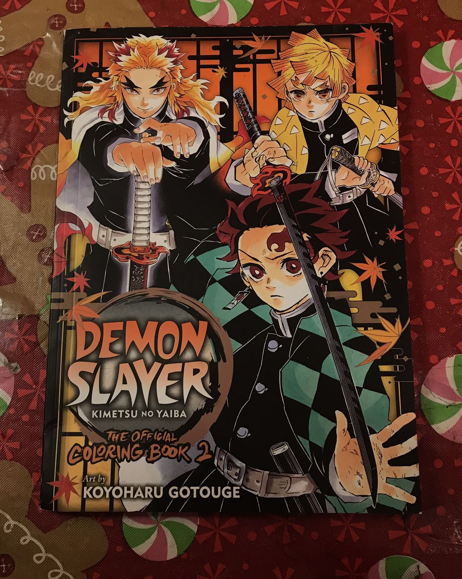 Demon Slayer Comic Coloring Book $5