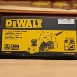 DeWalt Hand Planer