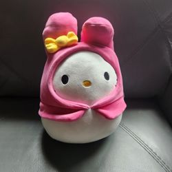 Squishmallows Sanrio Hello Kitty as My Melody Plush 8” Inch Limited Soft NWT
