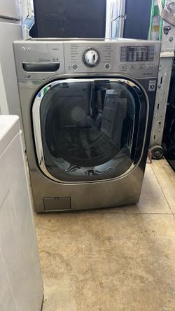 Lg Stainless Steel Front Load Washer