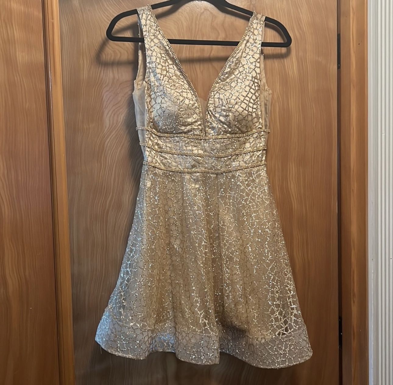 Gold Dress