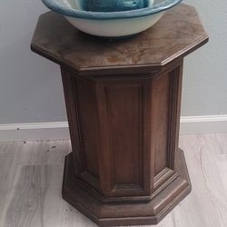 Antique Wash Pitcher And Basin.