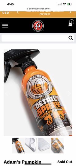 Adams Polishes Pumpkin Spice Detail Spray 🎃
