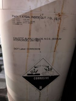 Free Sodium Hydroxide